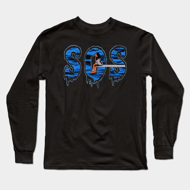 sos sza Long Sleeve T-Shirt by do not enter podcast